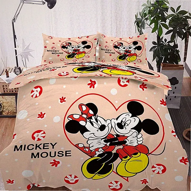 Mice Embraced Each 3D Printing Duvet Quilt Doona Covers Pillow Case Bedding Sets
