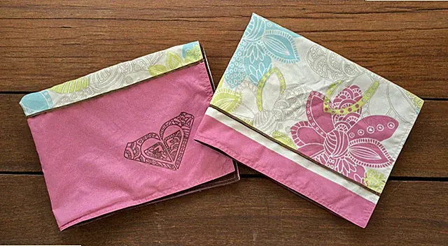 Pair ROXY Standard Pillow Shams Covers Pink Brown Lime Green Blue LOGO Vintage?