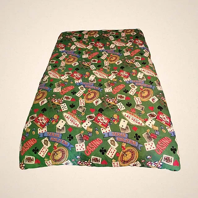 VTG Las Vegas Casino Gambling Novelty Queen Bedspread Blanket Pakistan